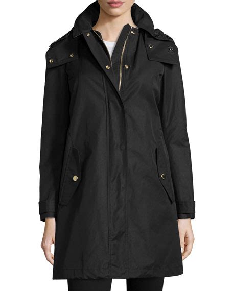 burberry harlington hooded coat black sale|burberry men's sale.